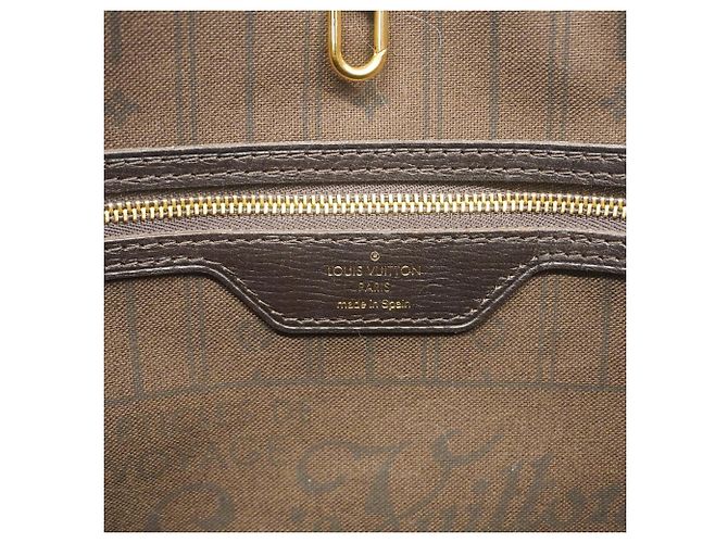Borsa Tote Louis Vuitton Monogram Idylle Neverfull MM Grigio antracite - vista 5