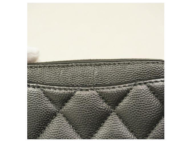 Chanel Matelassé Caviar Leather Coin Case - view 5