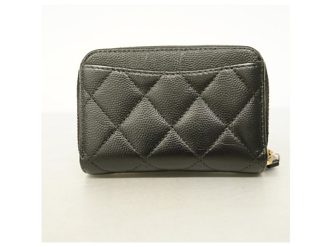 Chanel Matelassé Caviar Leather Coin Case - view 7