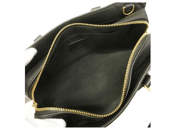 Borsa Louis Vuitton Monogram Empreinte OnTheGo EW Nero - vista 4