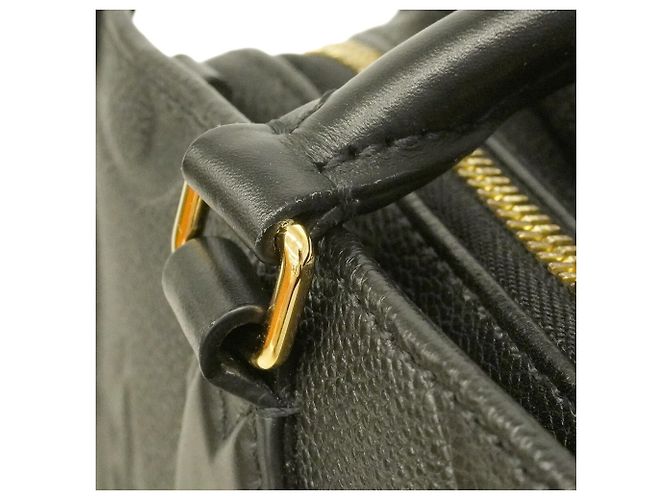 Borsa Louis Vuitton Monogram Empreinte OnTheGo EW Nero - vista 7