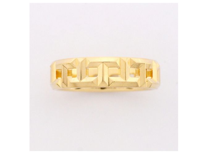 Anello largo Tiffany & Co. T True in oro giallo 18K - vista 2