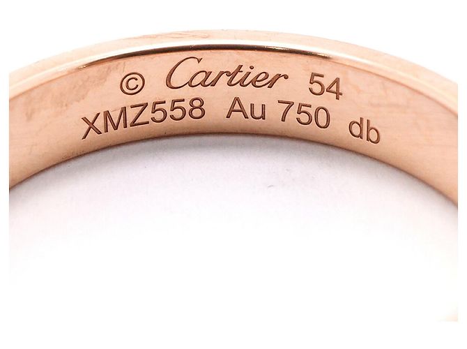 Anello Mini Love Cartier in oro rosa 18K - vista 4