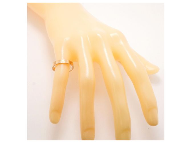 Anello Mini Love Cartier in oro rosa 18K - vista 6