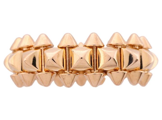 Anello Cartier Crush in oro rosa 18K - vista 2