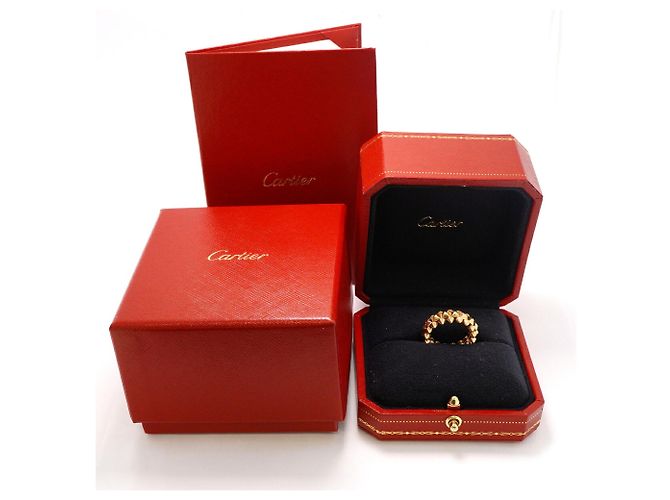 Anello Cartier Crush in oro rosa 18K - vista 7