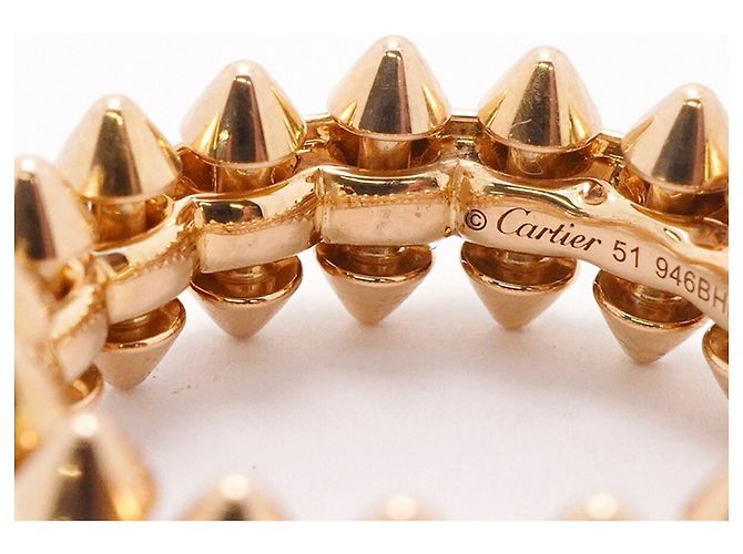Anello Cartier Crush in oro rosa 18K - vista 9