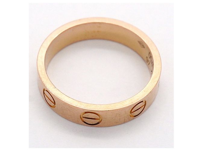 Anello Cartier Mini Love in oro rosa 18K - vista 10