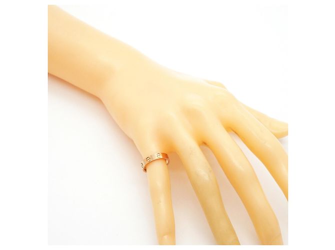 Anello Cartier Mini Love in oro rosa 18K - vista 6