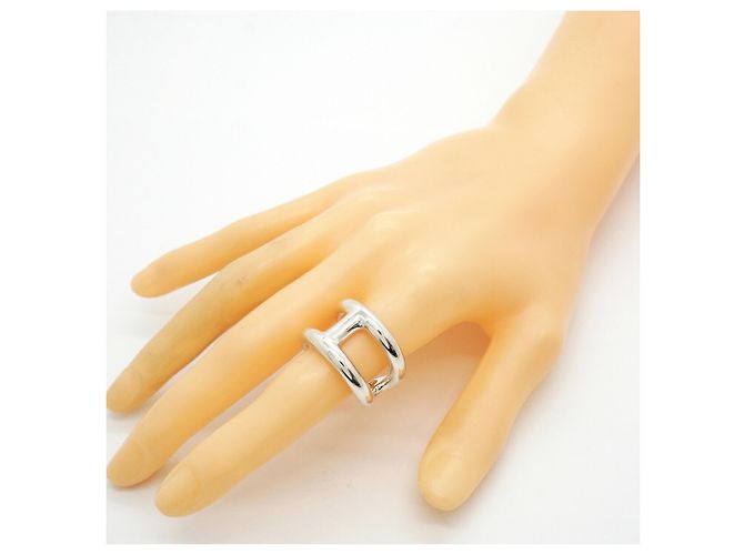 Hermès Osmos GM Ring Silver - view 7