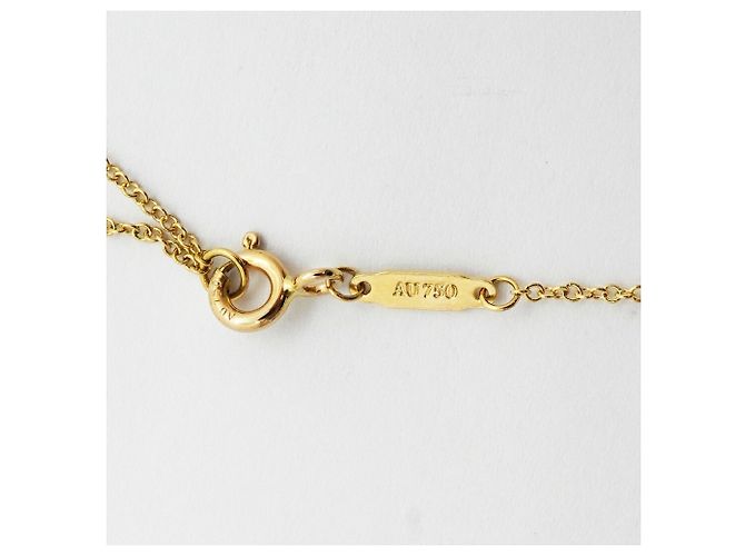 Collana Tiffany & Co. T Smile Large in Oro Giallo 18K - vista 5