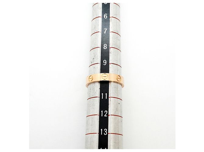 Anello Mini Love Cartier in oro rosa 18K - vista 5