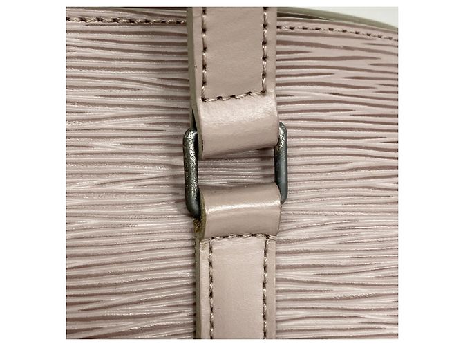 Borsa Louis Vuitton Epi Soufflot Porpora - vista 8