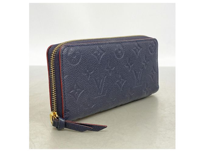 Louis Vuitton Monogram Empreinte Portefeuille Clemence Long Wallet Rosso - vista 2