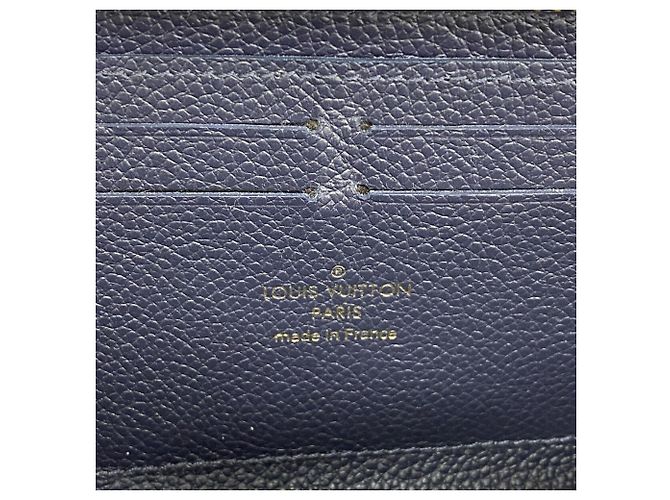 Louis Vuitton Monogram Empreinte Portefeuille Clemence Long Wallet Rosso - vista 4