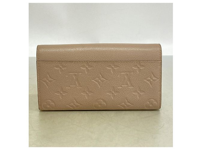Louis Vuitton Monogram Empreinte Portefeuille Sarah Long Wallet Grigio - vista 8