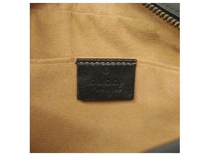 Borsa a tracolla Gucci GG Marmont in pelle nera Nero - vista 5