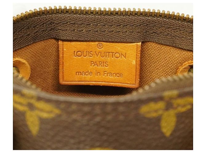 Borsa a mano Louis Vuitton Monogram Mini Speedy Marrone - vista 5