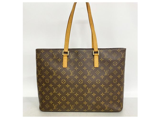Borsa Tote Louis Vuitton Monogram Luco Marrone - vista 10