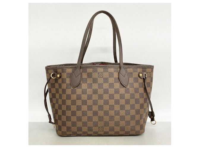 Borsa Tote Louis Vuitton Damier Neverfull PM N51109 Ebene Damier ebene - vista 11