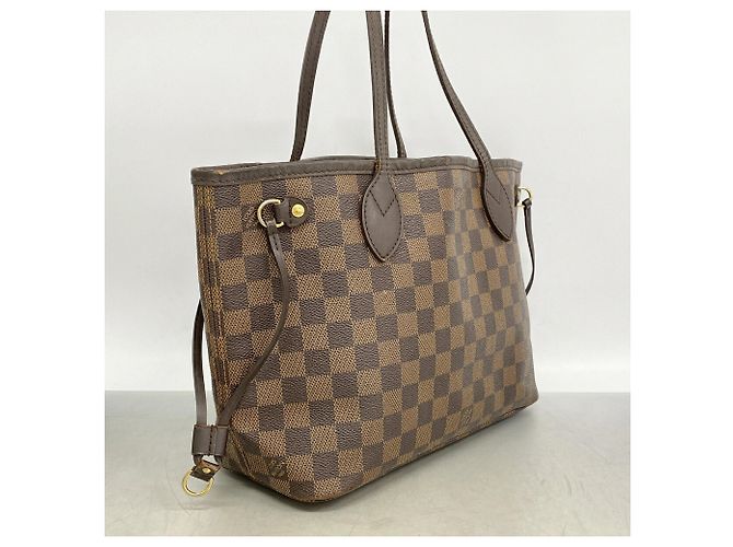 Borsa Tote Louis Vuitton Damier Neverfull PM N51109 Ebene Damier ebene - vista 2