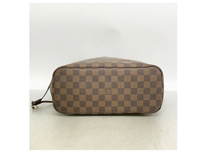 Borsa Tote Louis Vuitton Damier Neverfull PM N51109 Ebene Damier ebene - vista 3