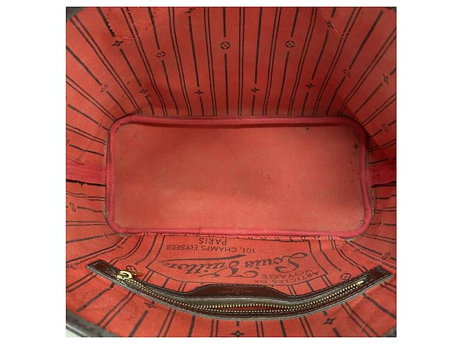 Borsa Tote Louis Vuitton Damier Neverfull PM N51109 Ebene Damier ebene - vista 4