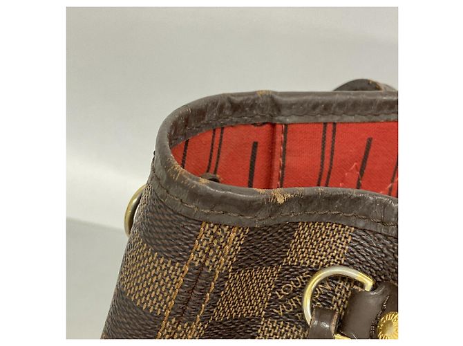 Borsa Tote Louis Vuitton Damier Neverfull PM N51109 Ebene Damier ebene - vista 7