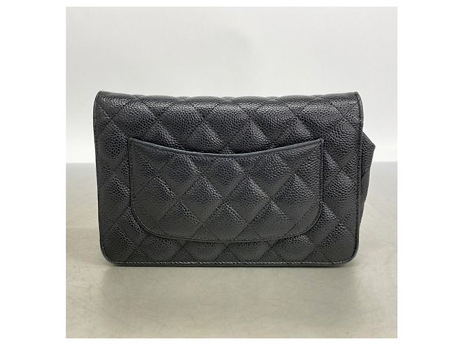 Portafoglio a spalla con catena Chanel Matelassé Nero - vista 12