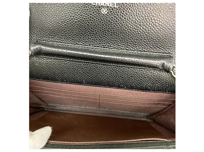 Portafoglio a spalla con catena Chanel Matelassé Nero - vista 4