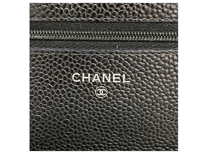 Portafoglio a spalla con catena Chanel Matelassé Nero - vista 5