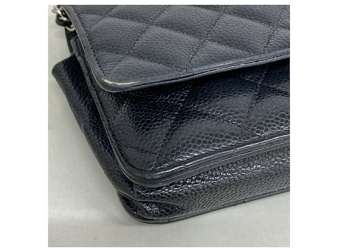 Portafoglio a spalla con catena Chanel Matelassé Nero - vista 6