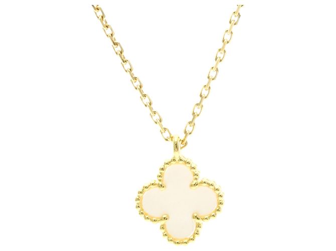 Collana Sweet Alhambra Van Cleef & Arpels D'oro - vista 2