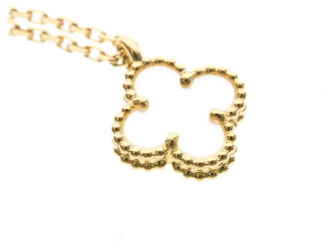 Collana Sweet Alhambra Van Cleef & Arpels D'oro - vista 7