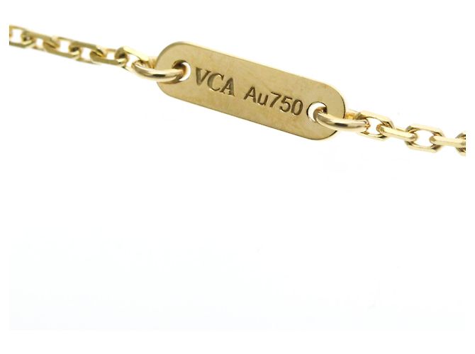 Collana Sweet Alhambra Van Cleef & Arpels D'oro - vista 9