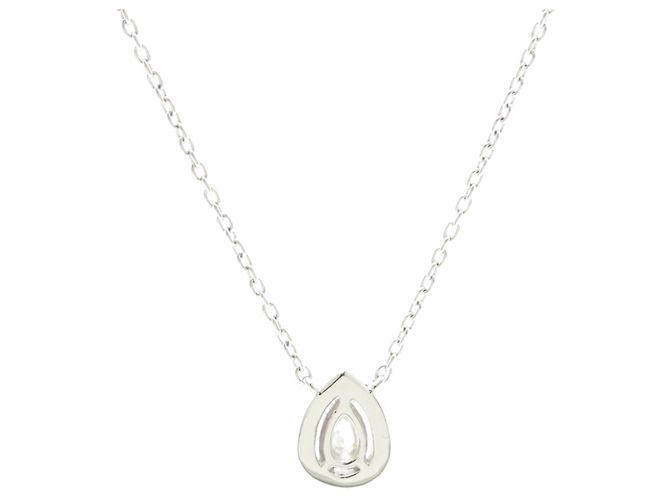 Autre Marque Collana Vendome Aoyama con diamante a forma di pera Argento - vista 2