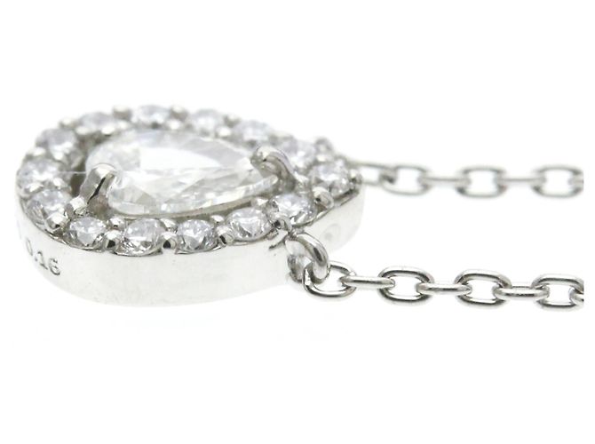 Autre Marque Collana Vendome Aoyama con diamante a forma di pera Argento - vista 3