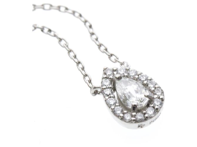 Autre Marque Collana Vendome Aoyama con diamante a forma di pera Argento - vista 8