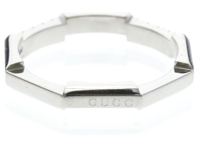 Gucci Link to Love Diamantring Silber - Ansicht 3
