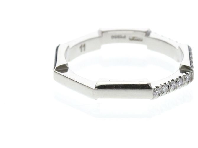 Gucci Link to Love Diamantring Silber - Ansicht 4