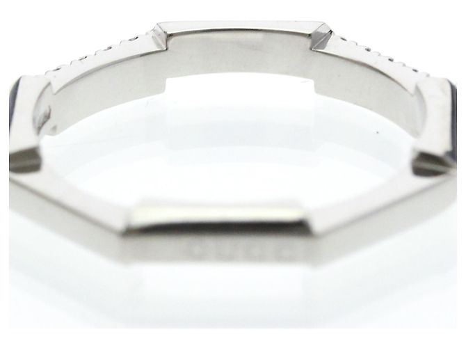 Gucci Link to Love Diamantring Silber - Ansicht 7