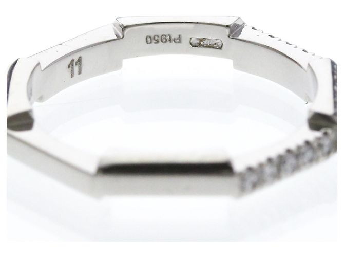 Gucci Link to Love Diamantring Silber - Ansicht 8