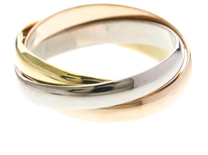 Anello Cartier Trinity Fashion Band D'oro - vista 3