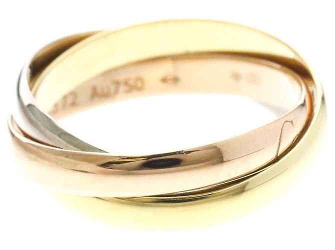 Anello Cartier Trinity Fashion Band D'oro - vista 4