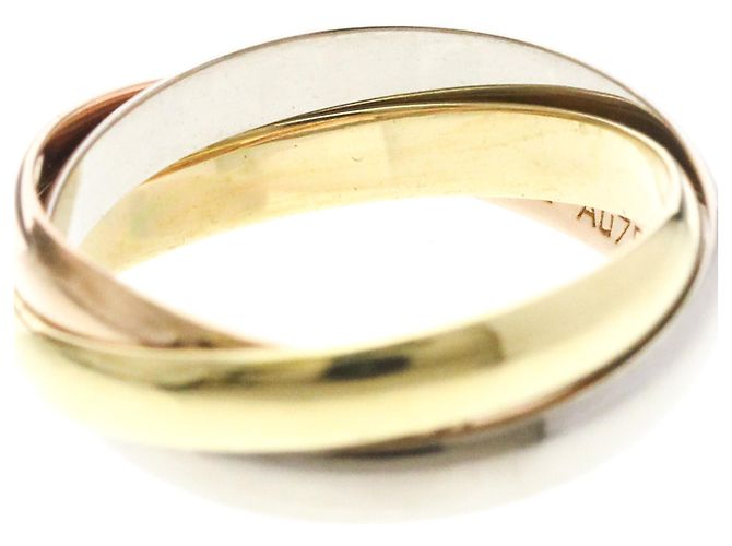 Anello Cartier Trinity Fashion Band D'oro - vista 5