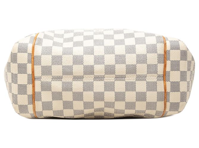 Louis Vuitton White Damier Azur Totally PM Bianco - vista 3