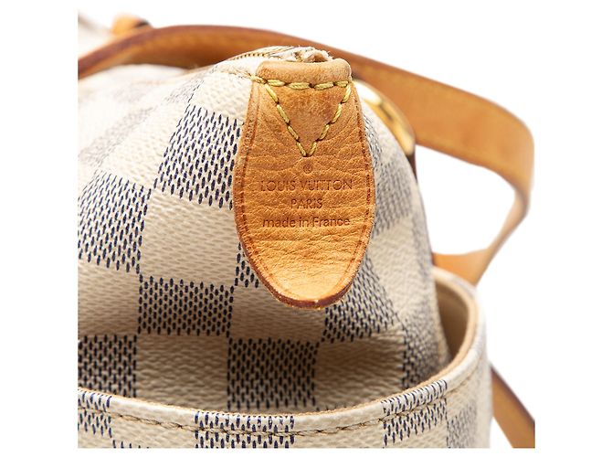 Louis Vuitton White Damier Azur Totally PM Bianco - vista 5