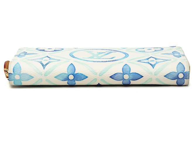 Louis Vuitton Blue Monogram Tiles By The Pool Zippy Wallet - Ansicht 3