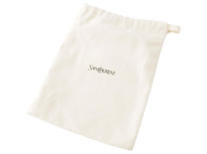 Saint Laurent Mini Niki in pelle di vitello grana grossa nera Nero - vista 12