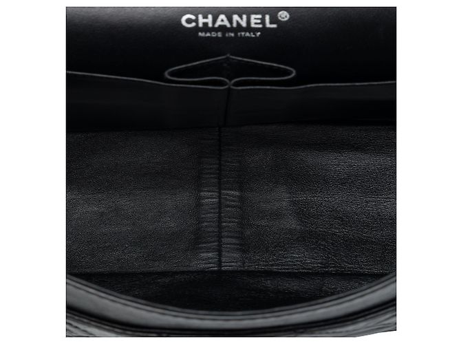 Chanel Black Quilted Aged Calfskin Reissue 2.55 Double Flap 227 Nero - vista 4